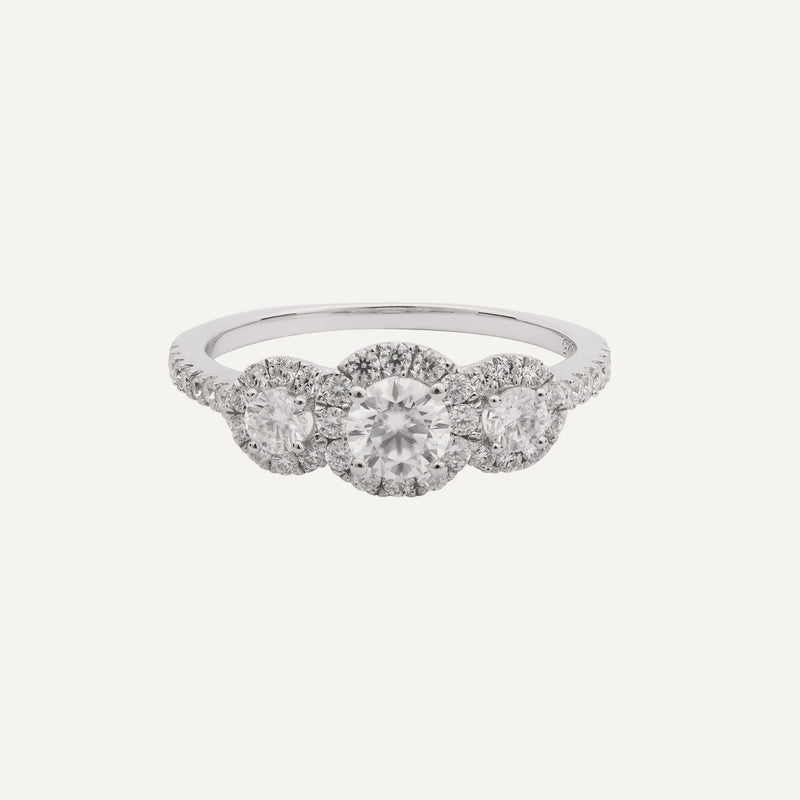 TRICILLO HALOS PAVÉ