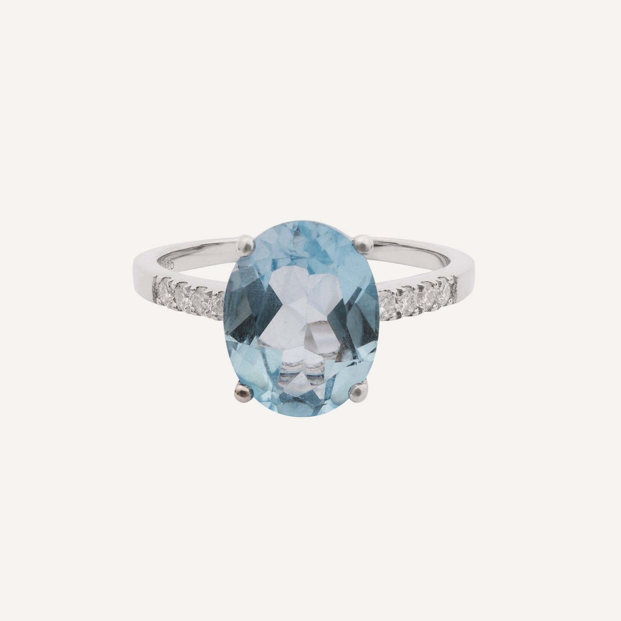 SOLITARIO TOPACIO PAVÉ