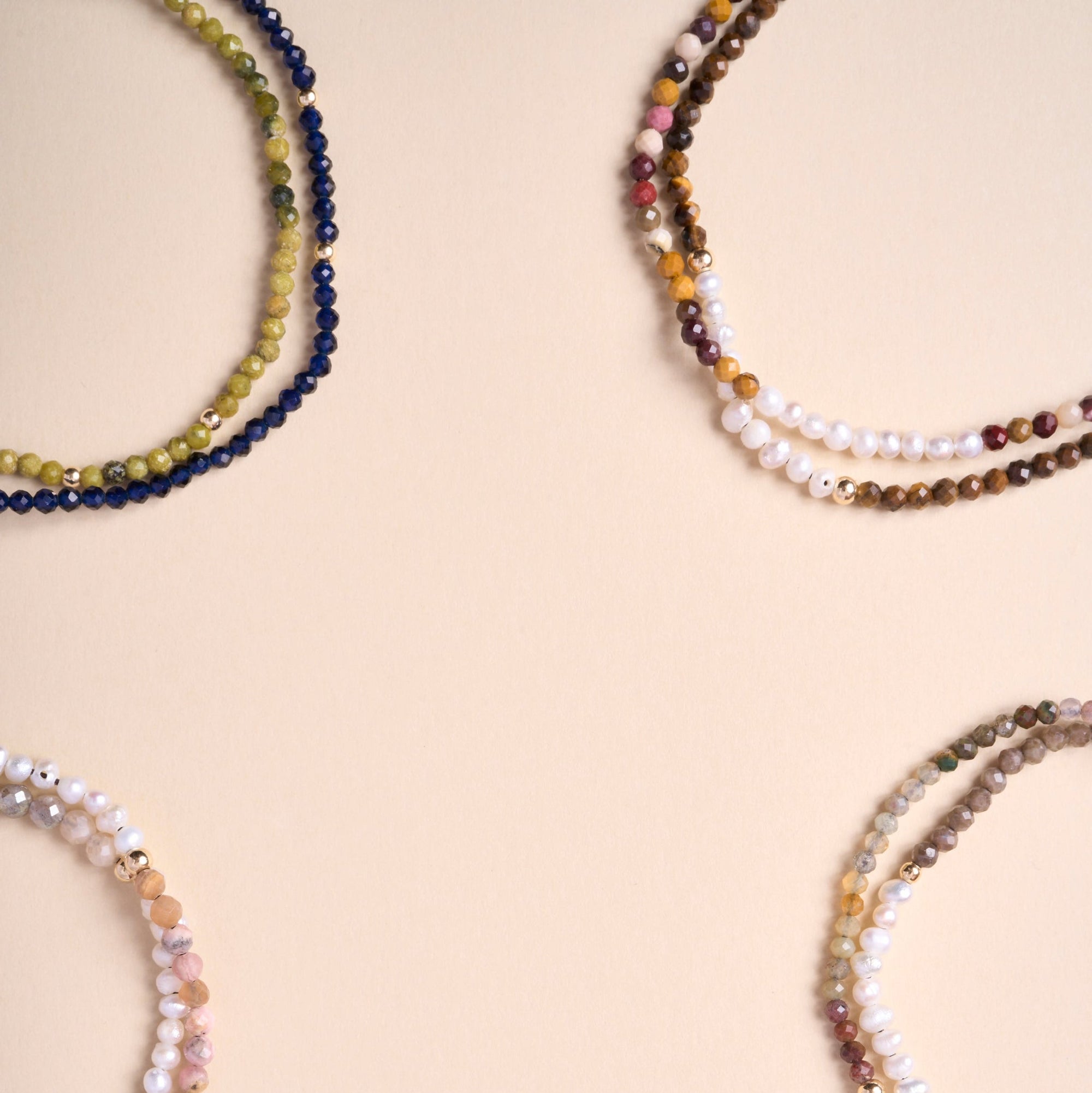 PULSERA DE HILO PIEDRAS NATURALES