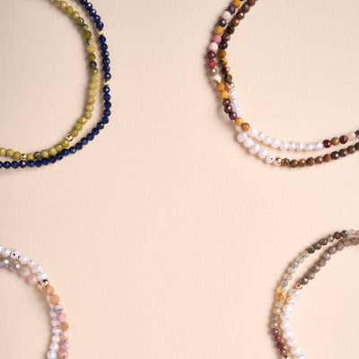 PULSERA DE HILO PIEDRAS NATURALES