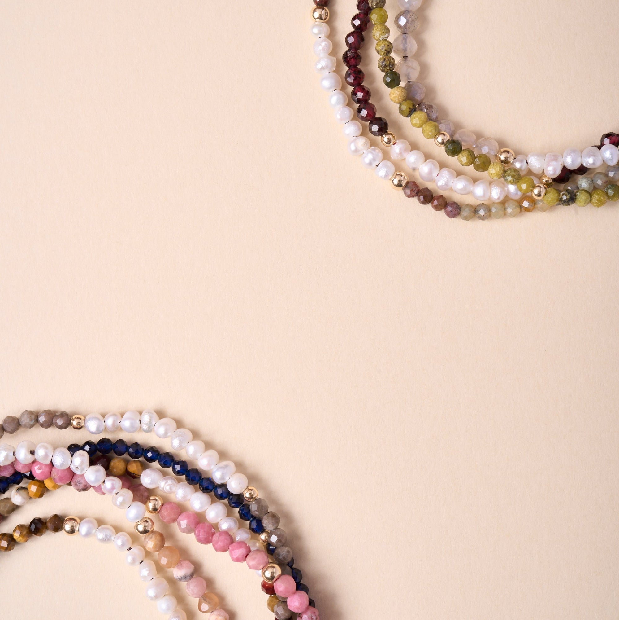 PULSERA DE HILO PIEDRAS NATURALES