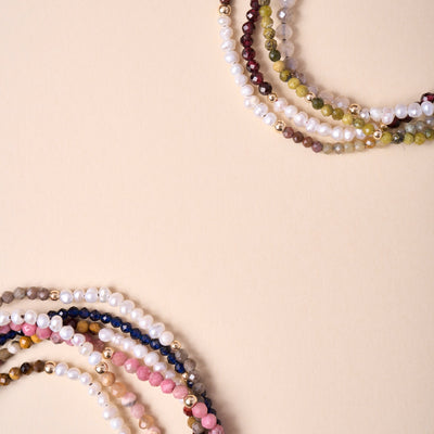 PULSERA DE HILO PIEDRAS NATURALES