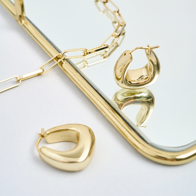 AROS SELENE BAÑO DE ORO