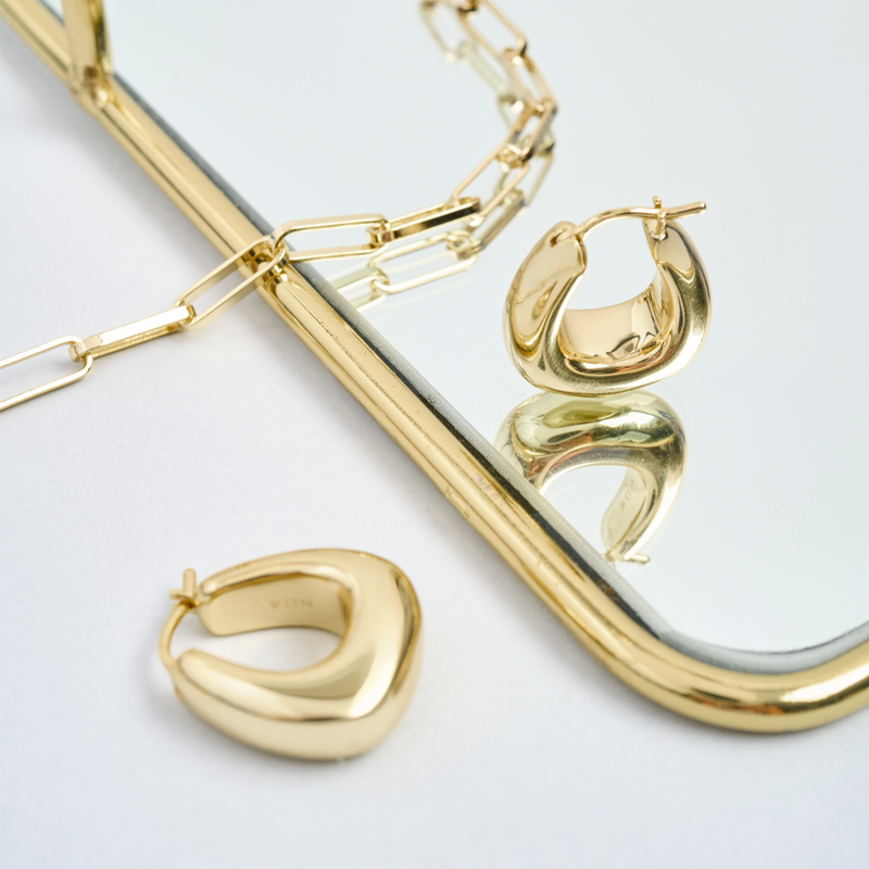 AROS SELENE BAÑO DE ORO