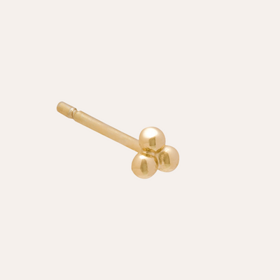 PIERCING IRIS BAÑO DE ORO