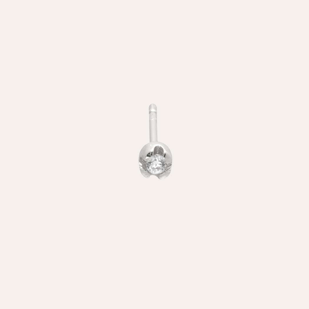 PIERCING PUNTO DE LUZ PLATA