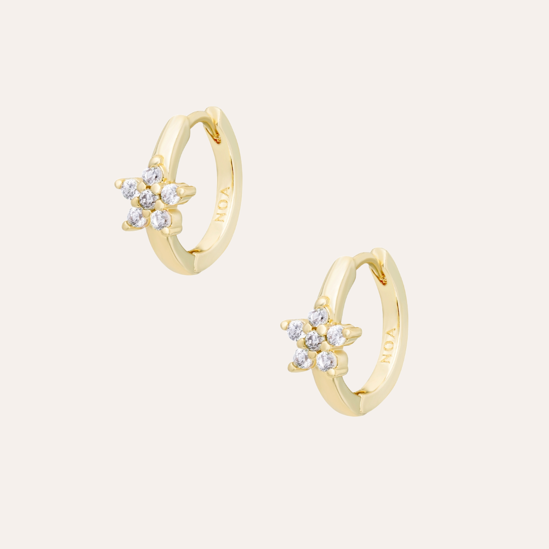 ARGOLLAS LIRIO BAÑO DE ORO