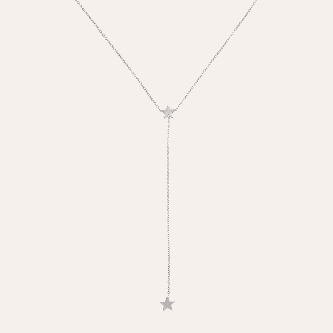 COLLAR CASCADA OLIVIA PLATA