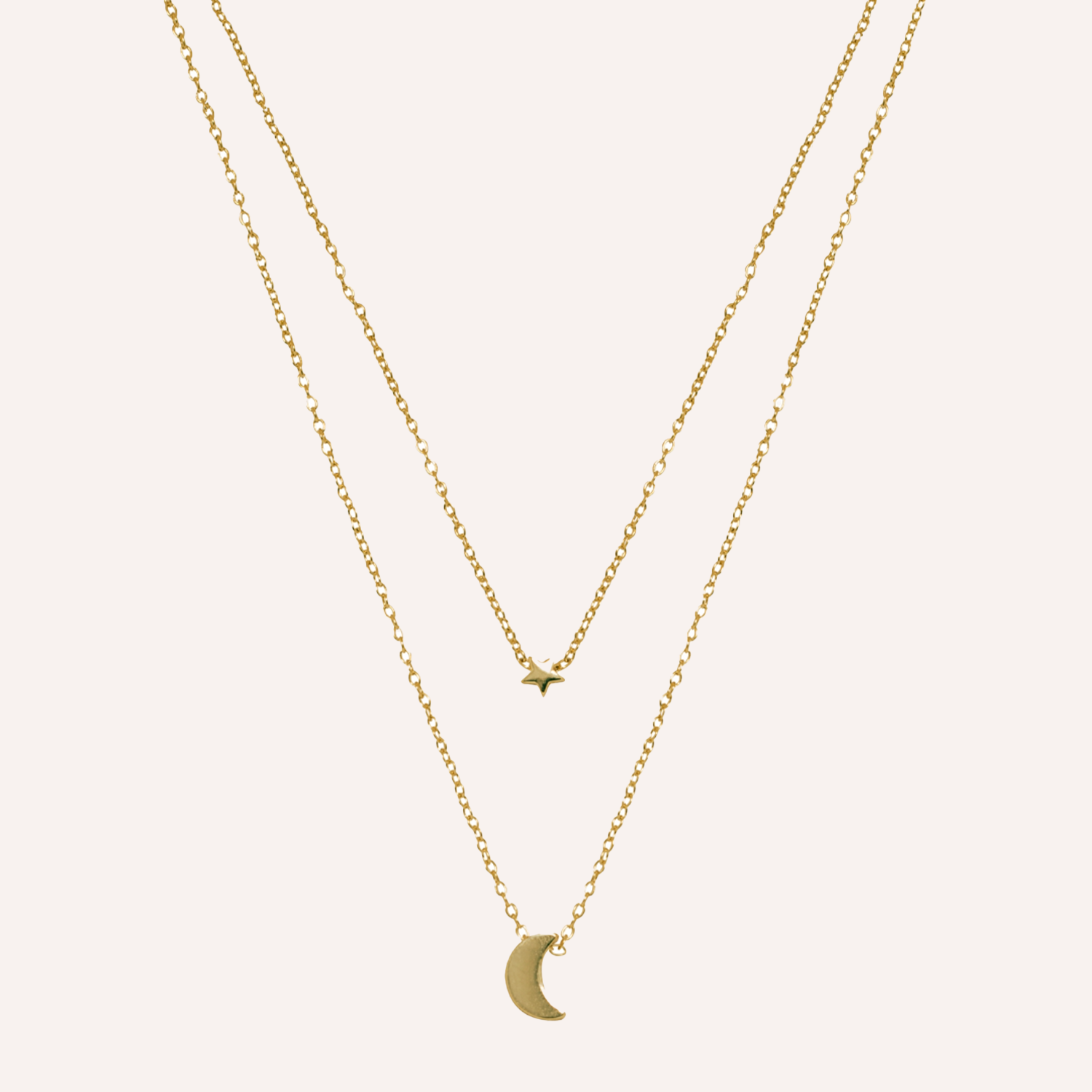 COLLAR DOUBLE JAZZ BAÑO DE ORO