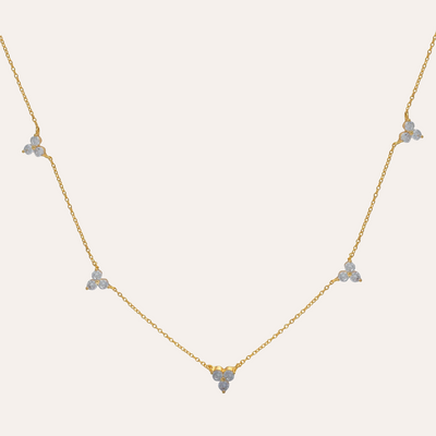 COLLAR JAZMIN BAÑO DE ORO