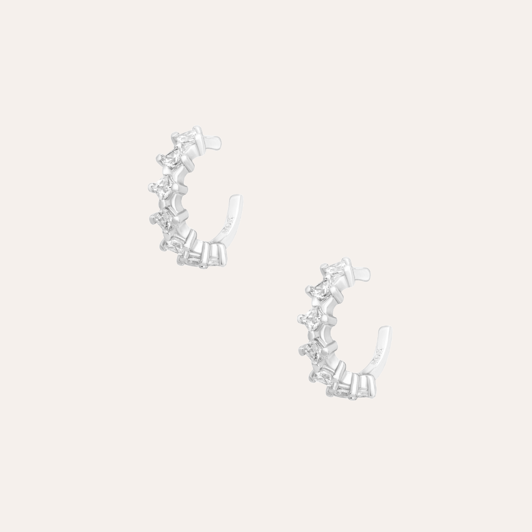EAR CUFFS HELIO PLATA