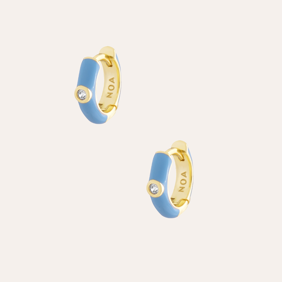 ARGOLLAS ANY BLUE BAÑO DE ORO