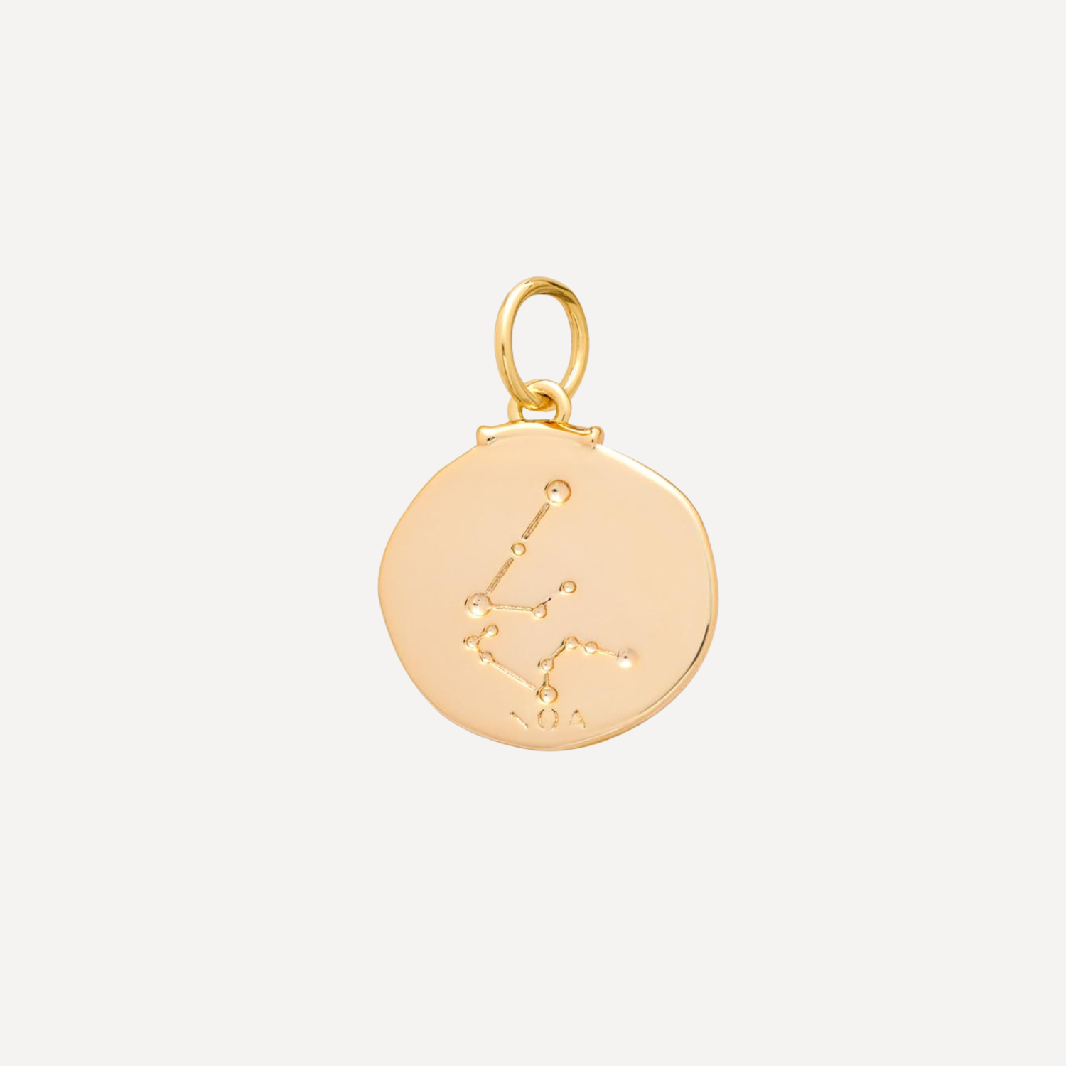 COLLAR SIGNO ZODIACAL BAÑO DE ORO