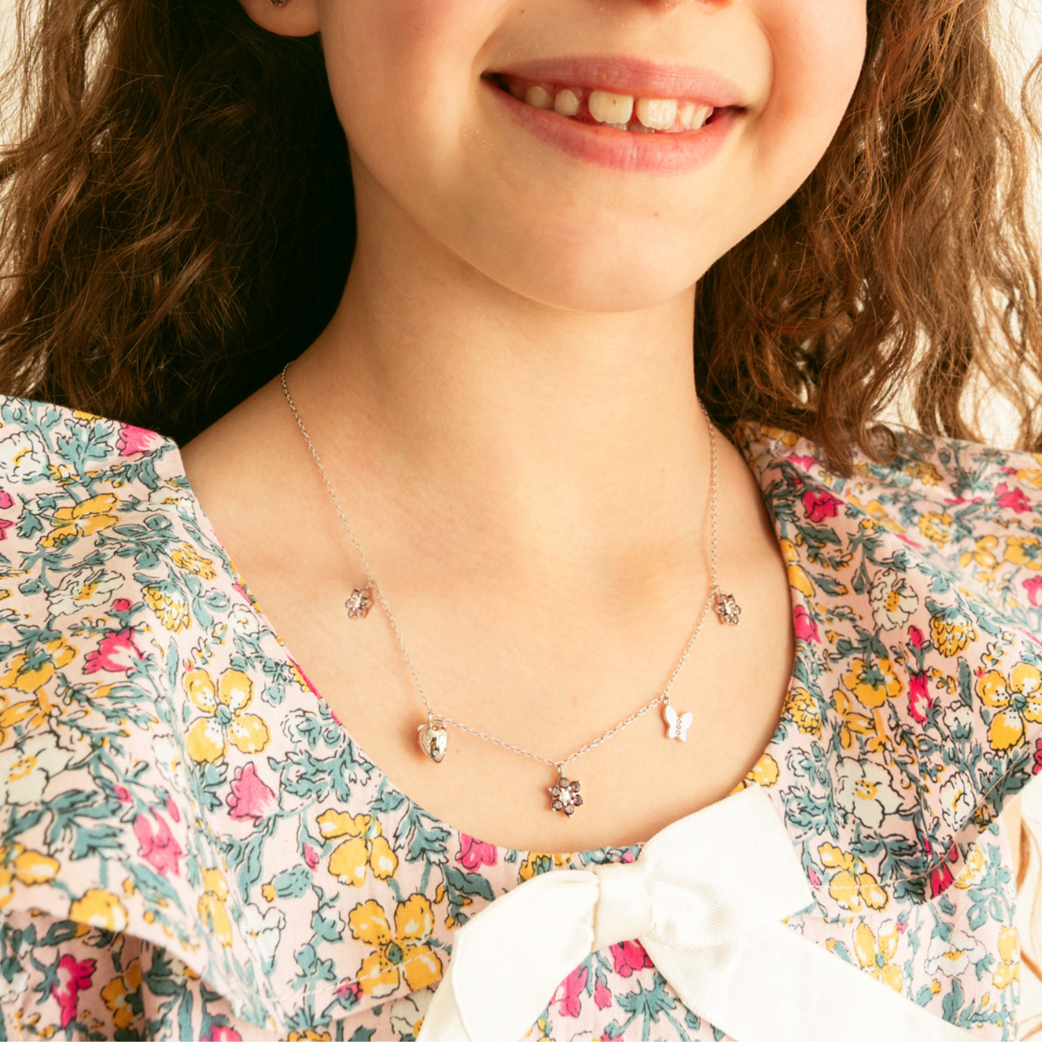 COLLAR DE NIÑA SUMMER PLATA