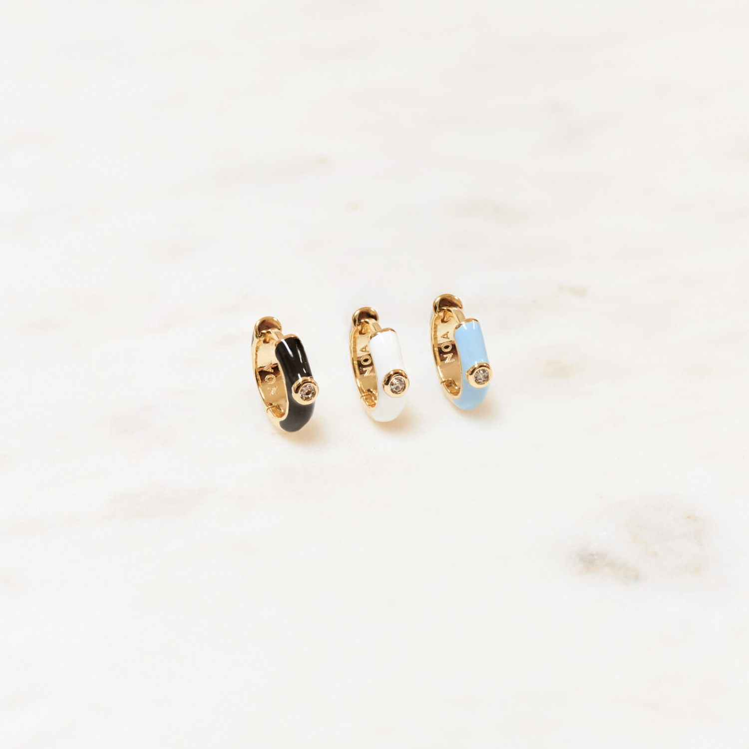 ARGOLLAS ANY BLUE BAÑO DE ORO