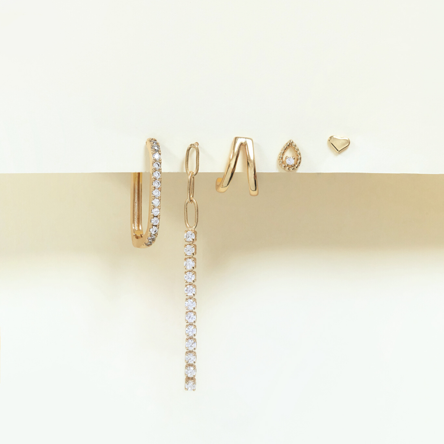 AROS LARY BAÑO DE ORO