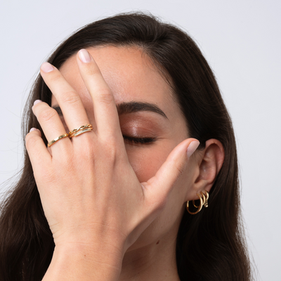 ANILLO MONT BAÑO DE ORO