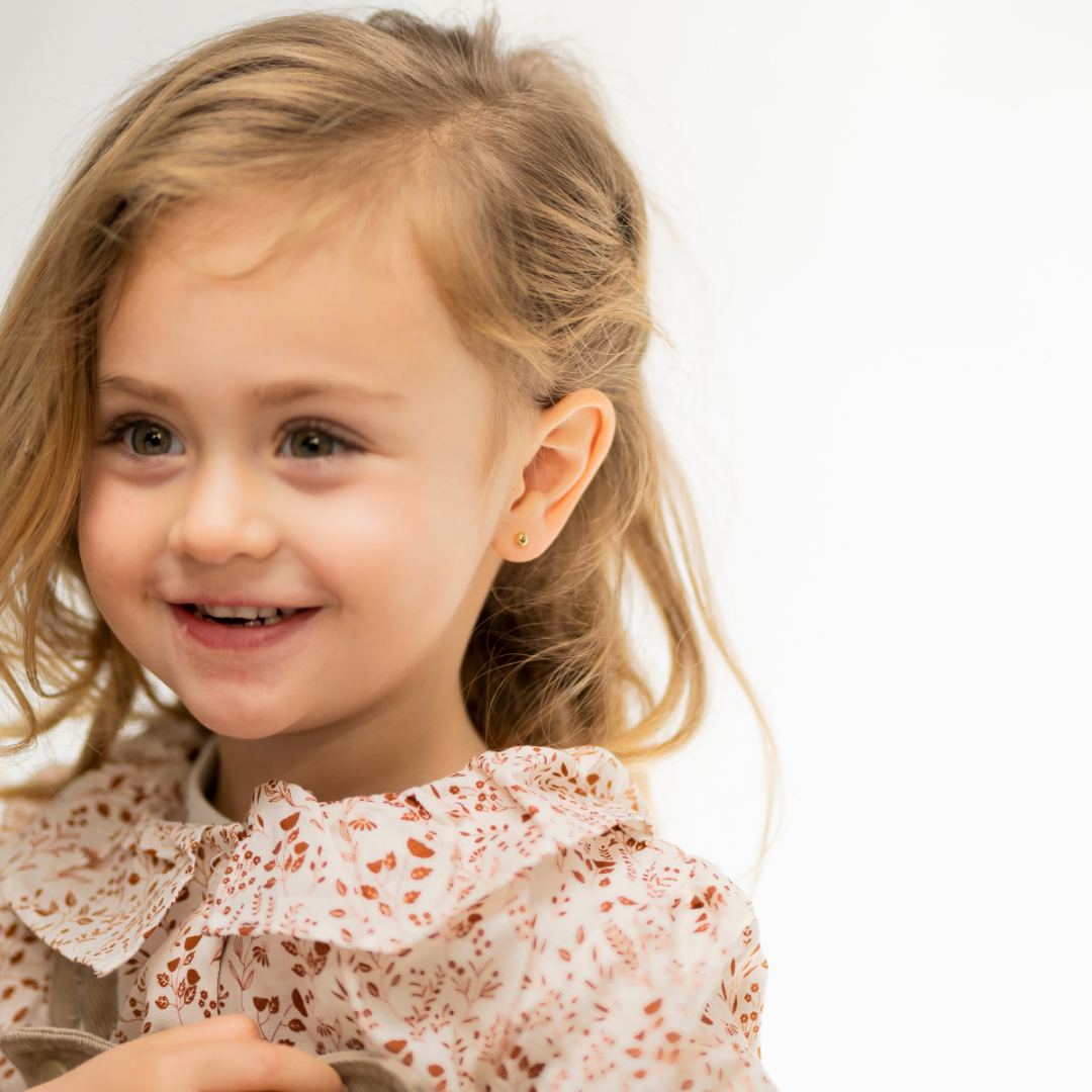 AROS ABRIDORES ORO 18K DE BEBE BOLITA