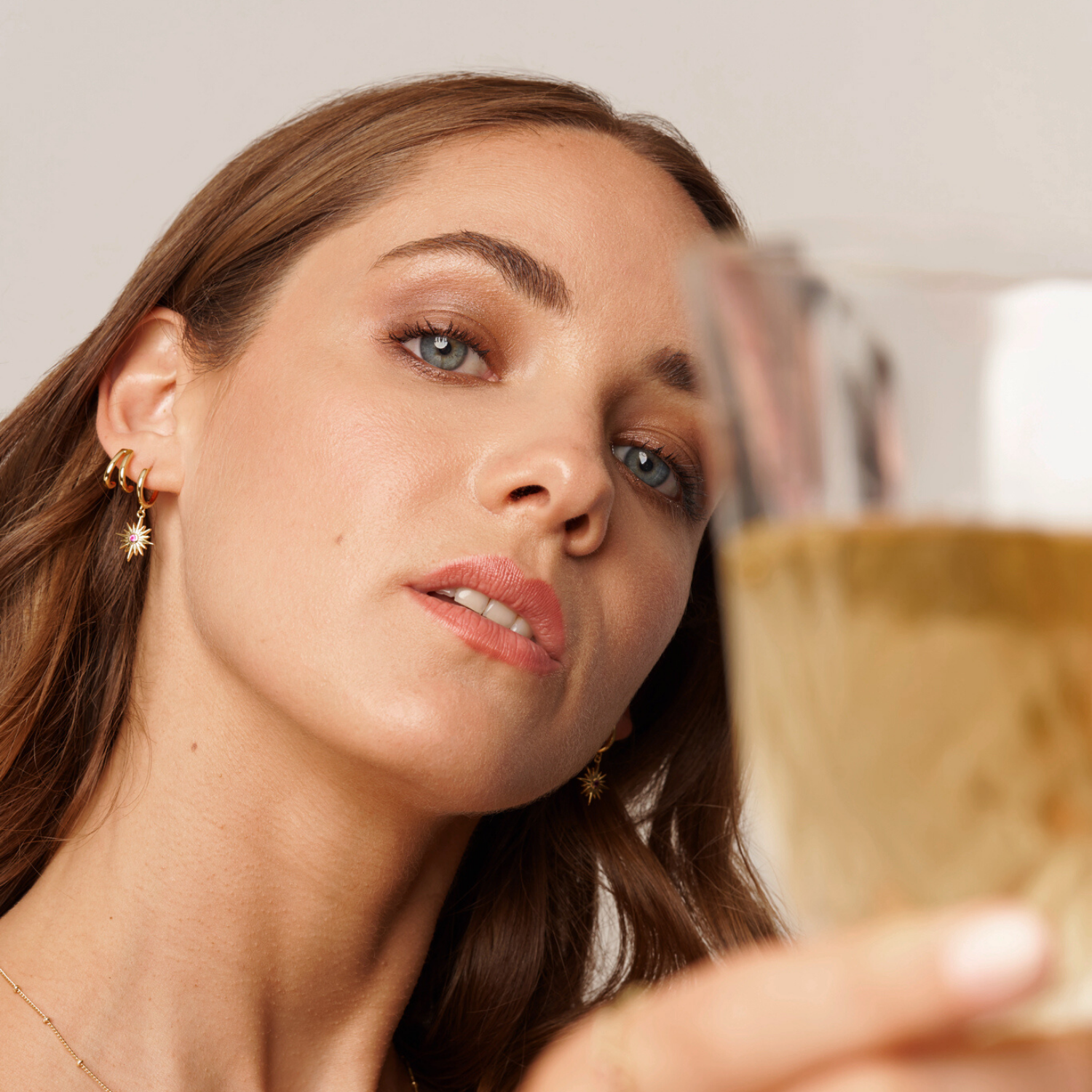 PIERCING IVORY BAÑO DE ORO