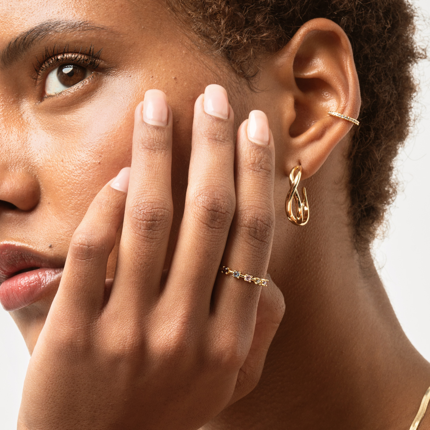 ARGOLLAS MISSY BAÑO DE ORO