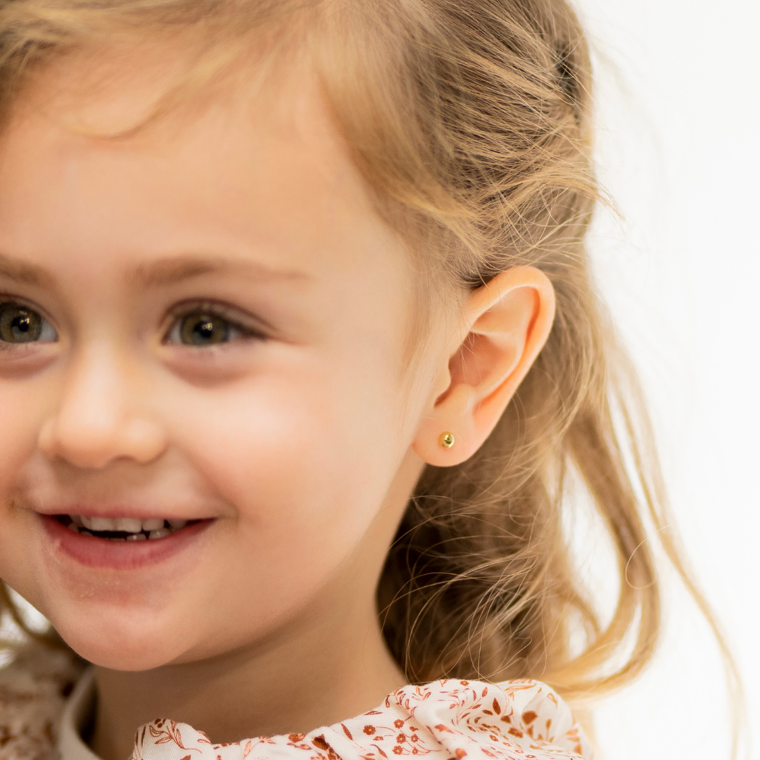 AROS ABRIDORES ORO 18K DE BEBE BOLITA