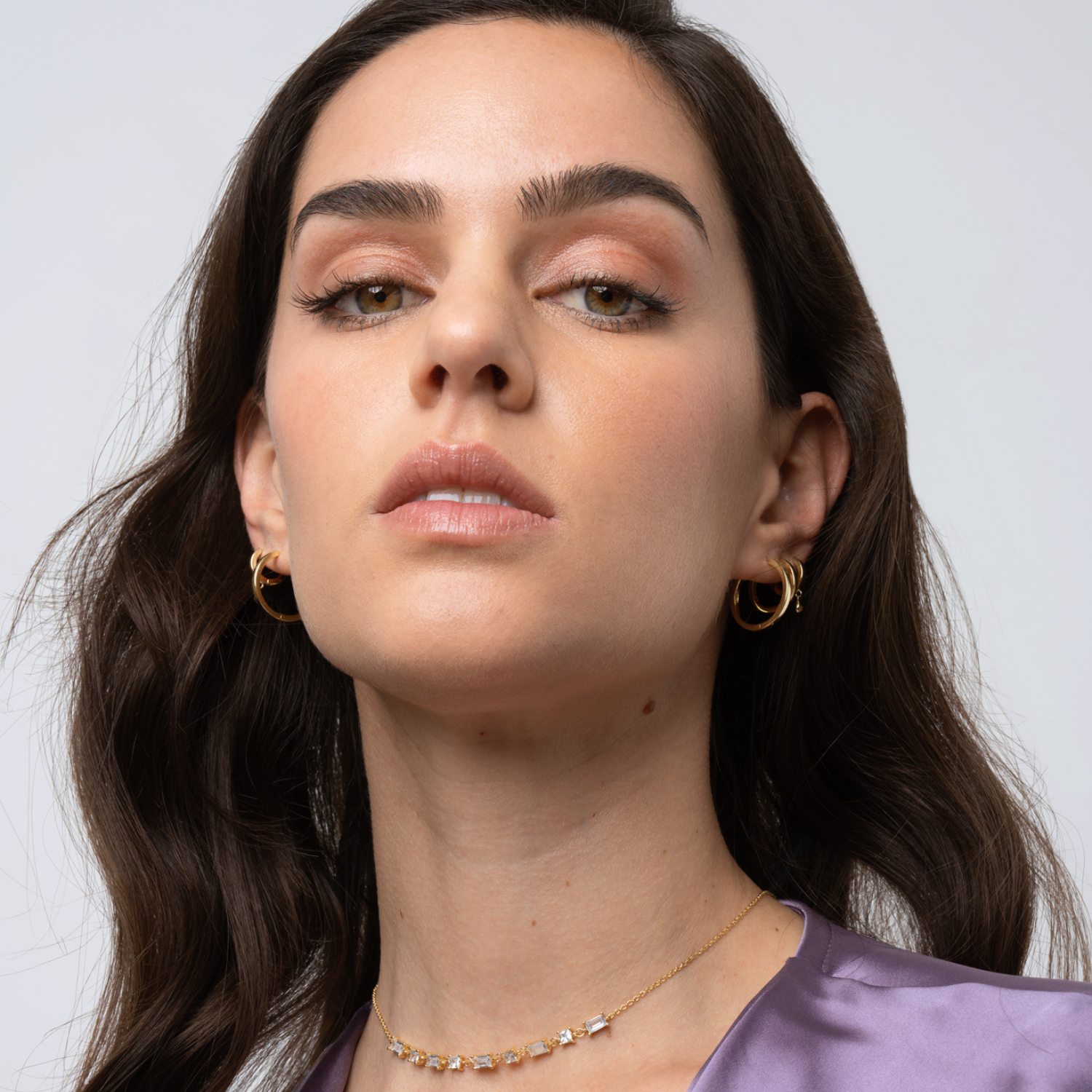 ARGOLLAS MIA BAÑO DE ORO 20MM