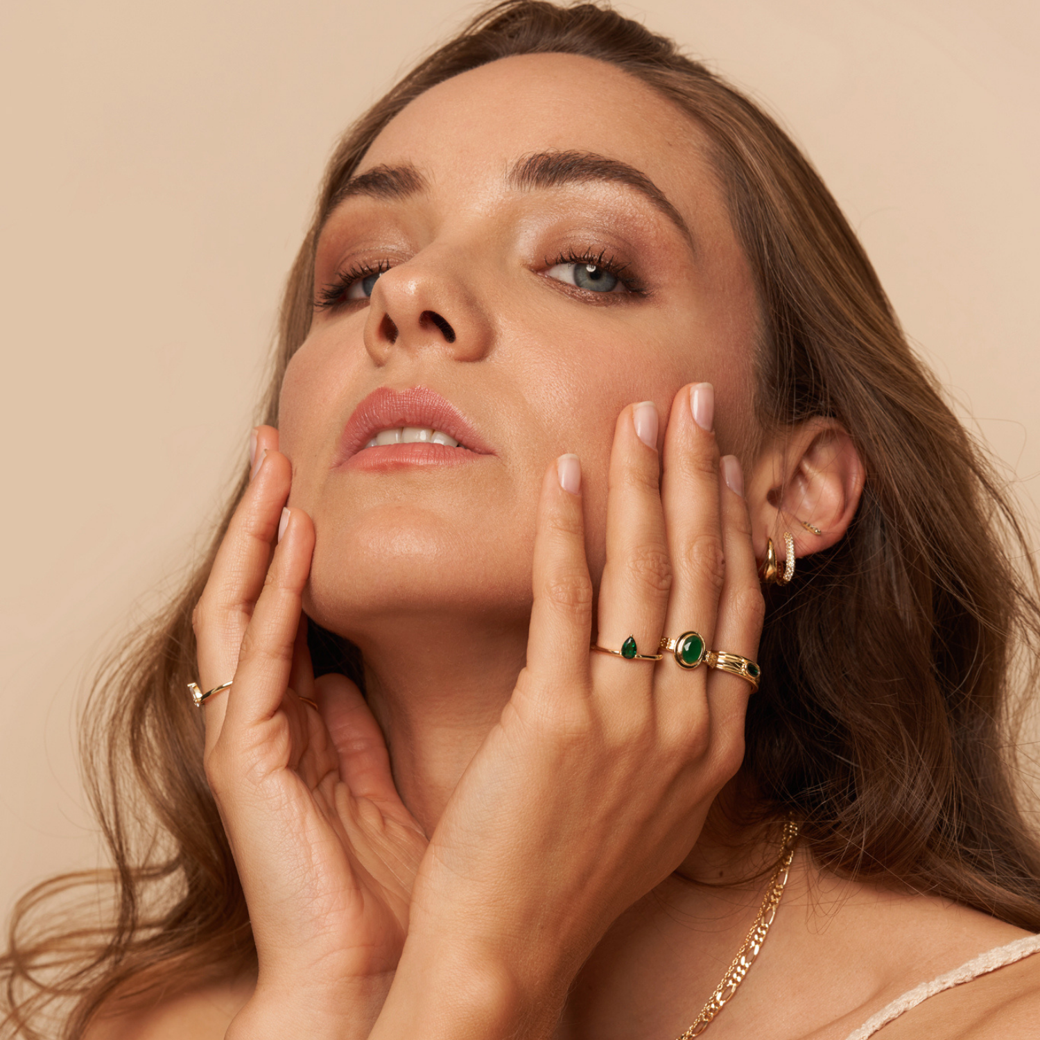 ANILLO KAYA LILA BAÑO DE ORO