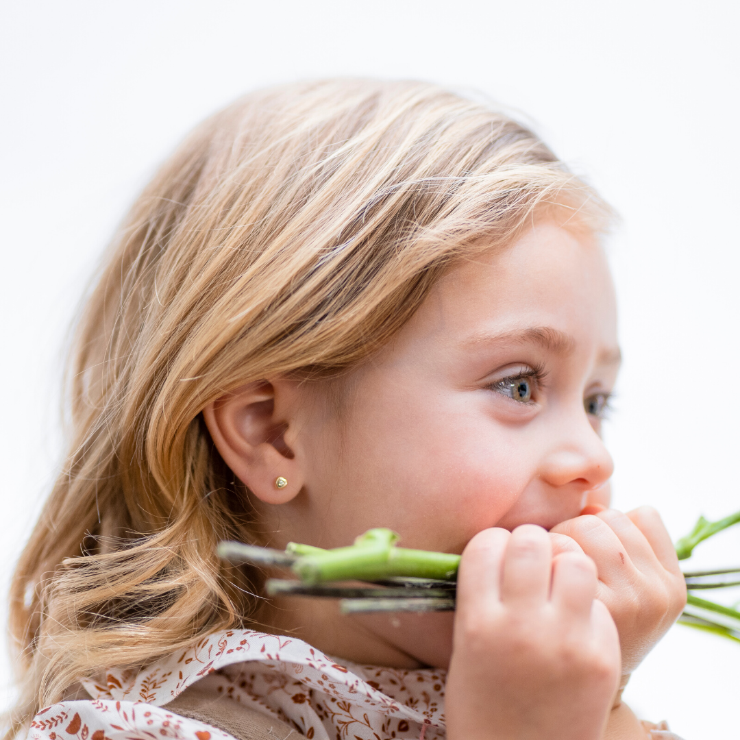 AROS ABRIDORES ORO 18K DE BEBE HEART