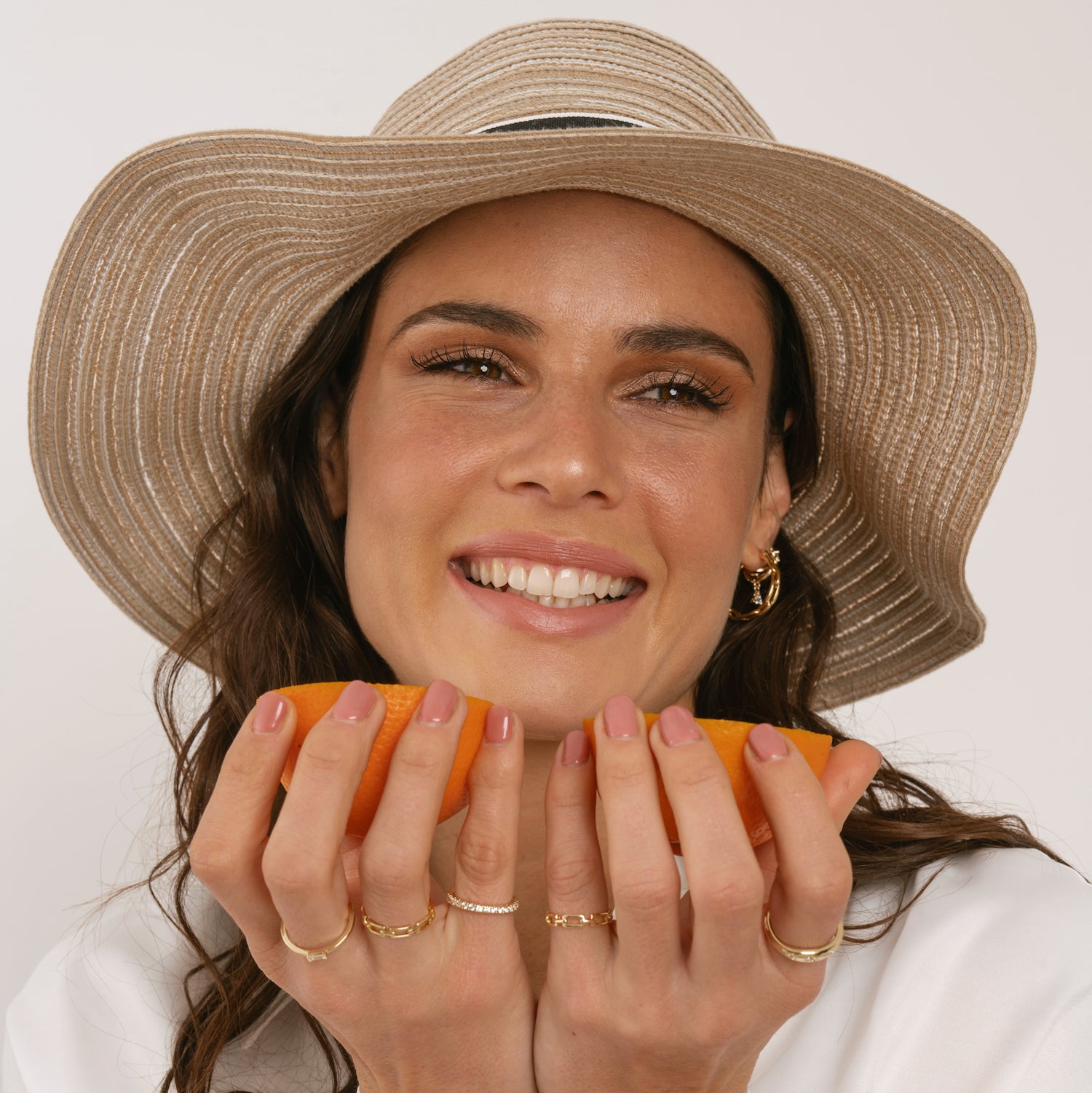 ANILLO CINTILLO BAÑO DE ORO