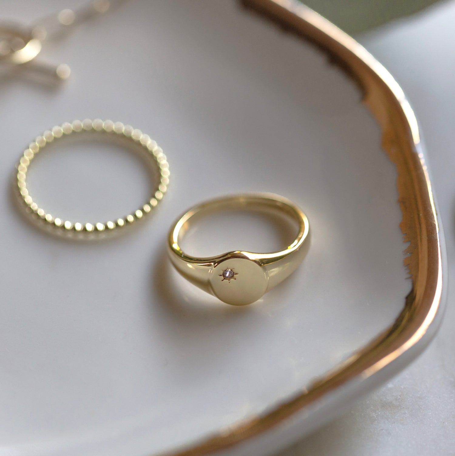 ANILLO KENIA BAÑO DE ORO