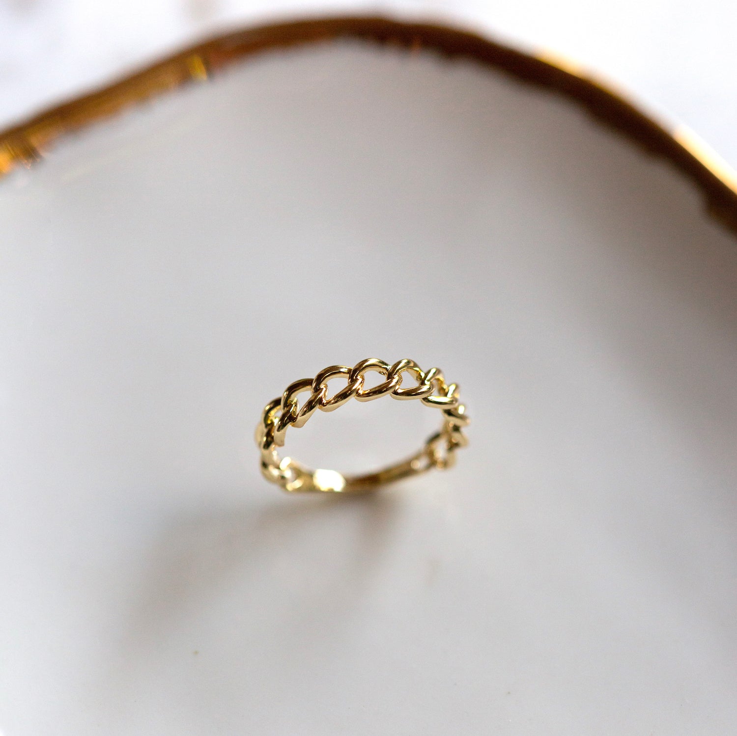 ANILLO BELLE BAÑO DE ORO