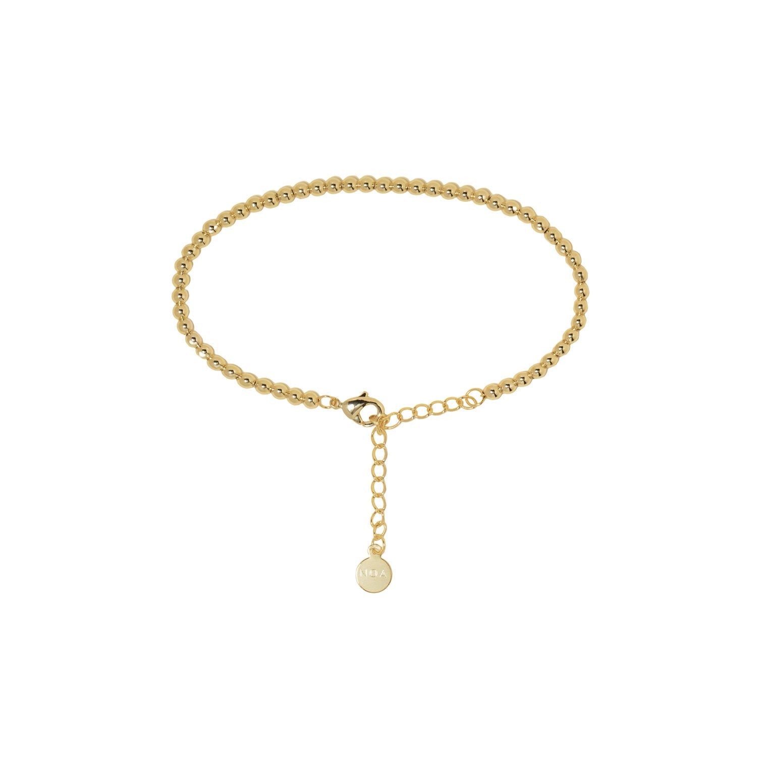PULSERA MILA BALLS BAÑO DE ORO