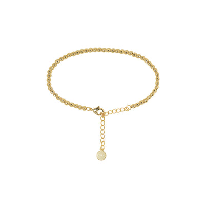 PULSERA MILA BALLS BAÑO DE ORO