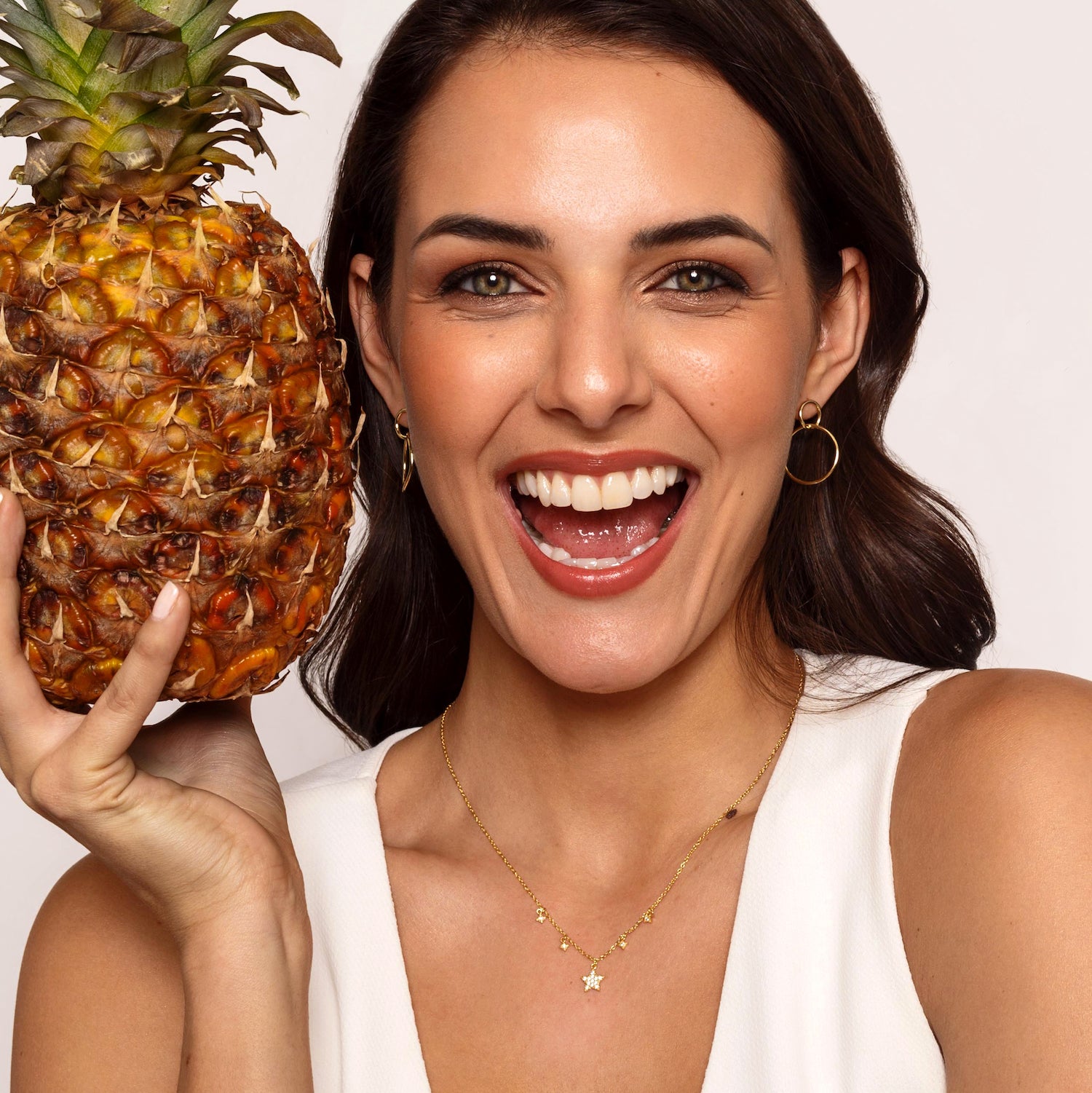 COLLAR ALEXA BAÑO DE ORO