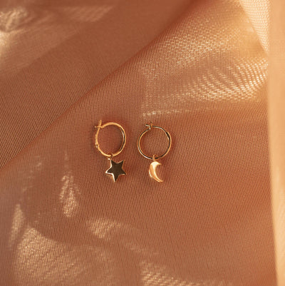 PIERCING STAR BAÑO DE ORO