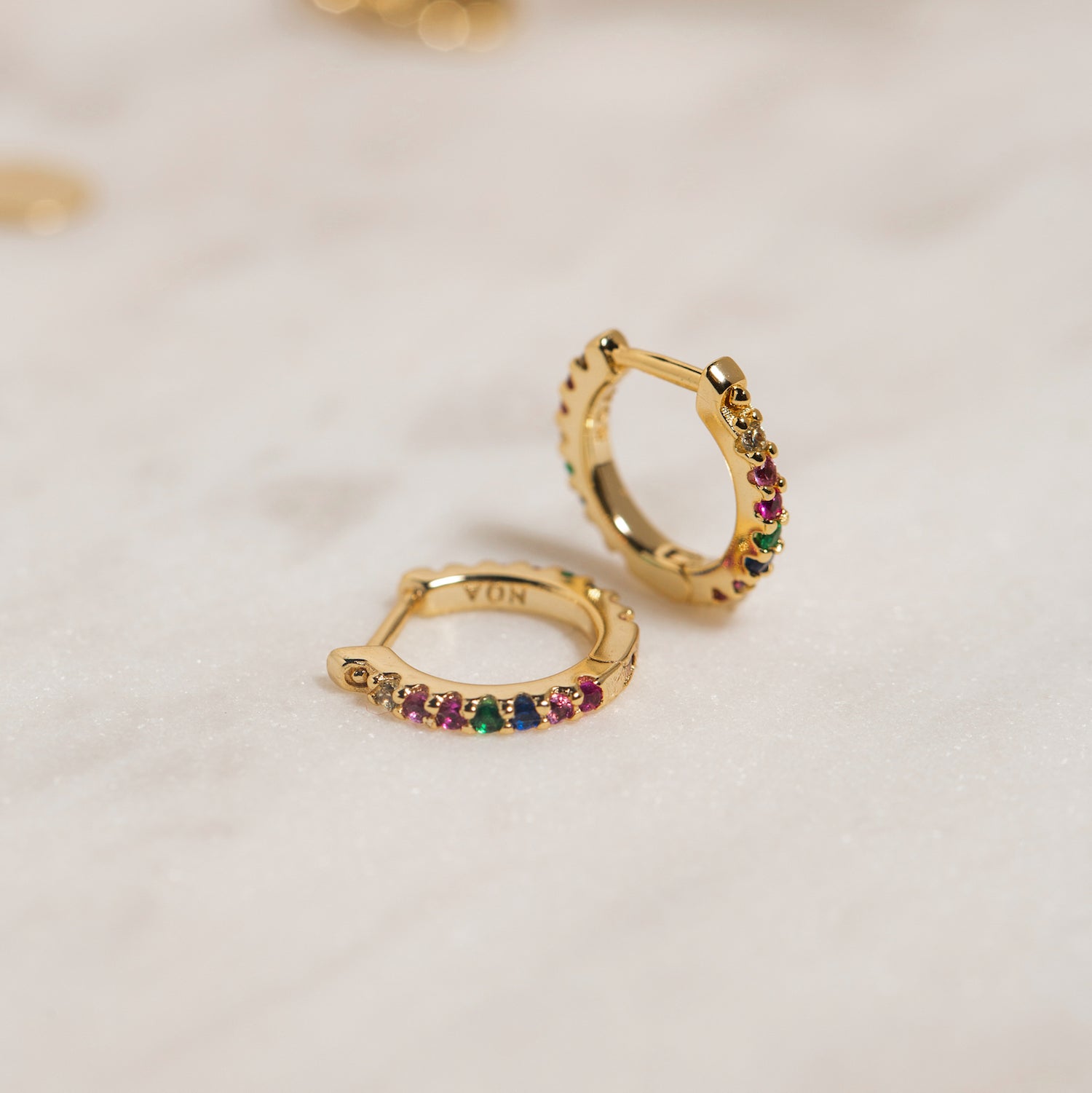 ARGOLLAS MINI RAINBOW BAÑO DE ORO