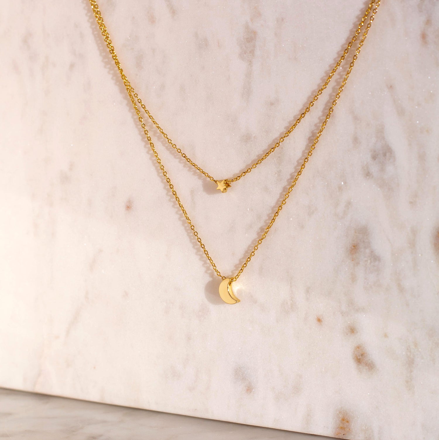 COLLAR DOUBLE JAZZ BAÑO DE ORO