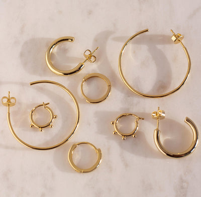 PIERCING TINY BAÑO DE ORO