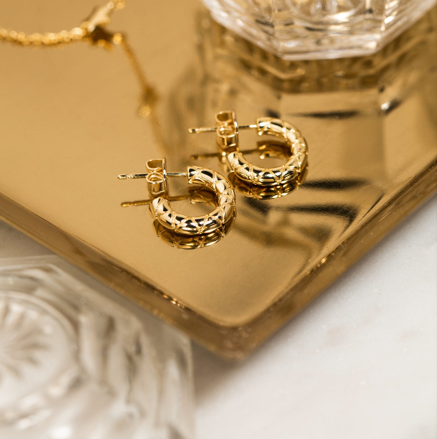 ARGOLLAS SNAKE BAÑO DE ORO