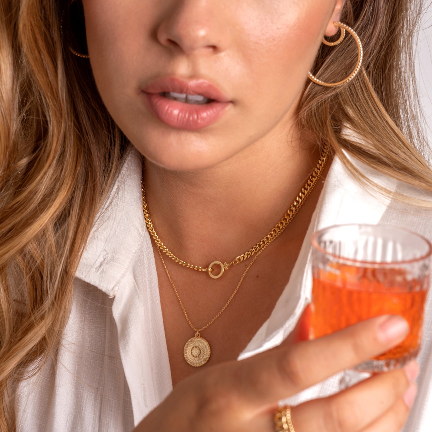 CHOCKER NOA BAÑO DE ORO