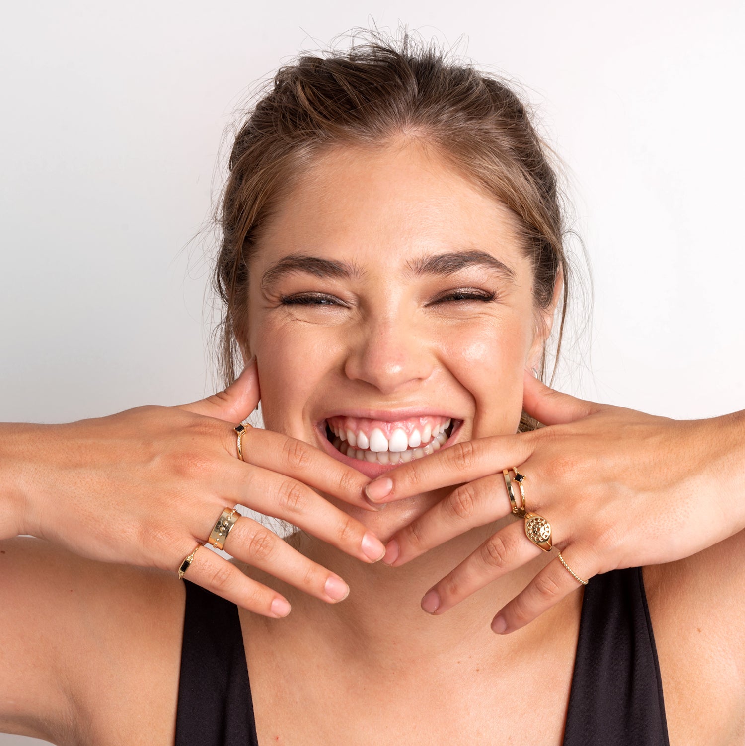 ANILLO GLOW BAÑO DE ORO