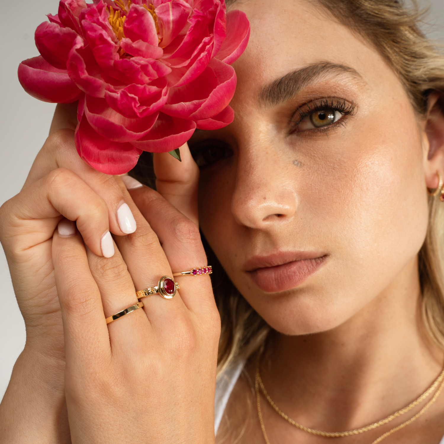 ANILLO BASIC BAÑO DE ORO