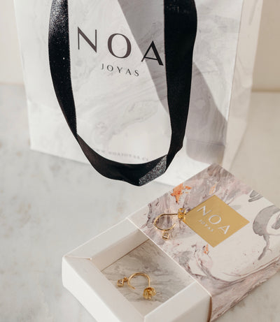 ARGOLLAS LISA BAÑO DE ORO