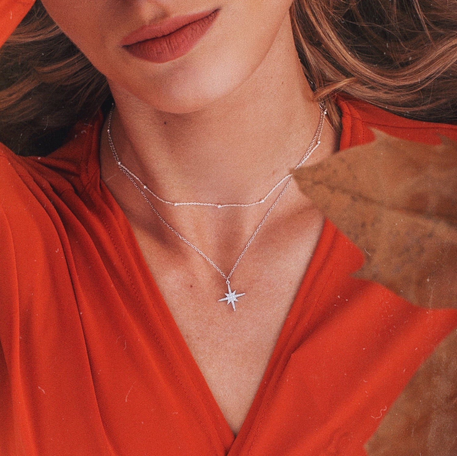 COLLAR ESTRELLA MADI PLATA