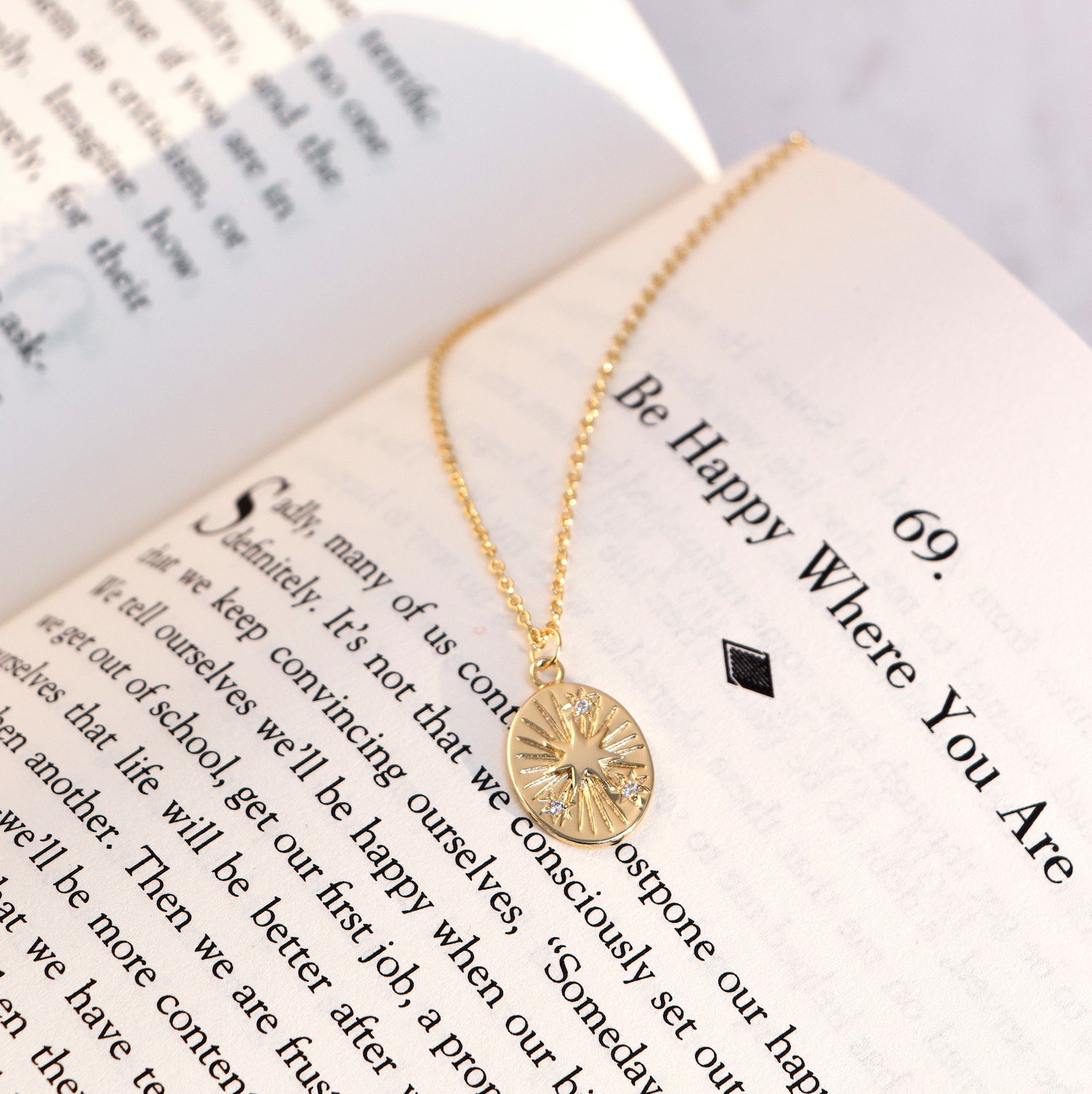 COLLAR STAR CRUSH BAÑO DE ORO