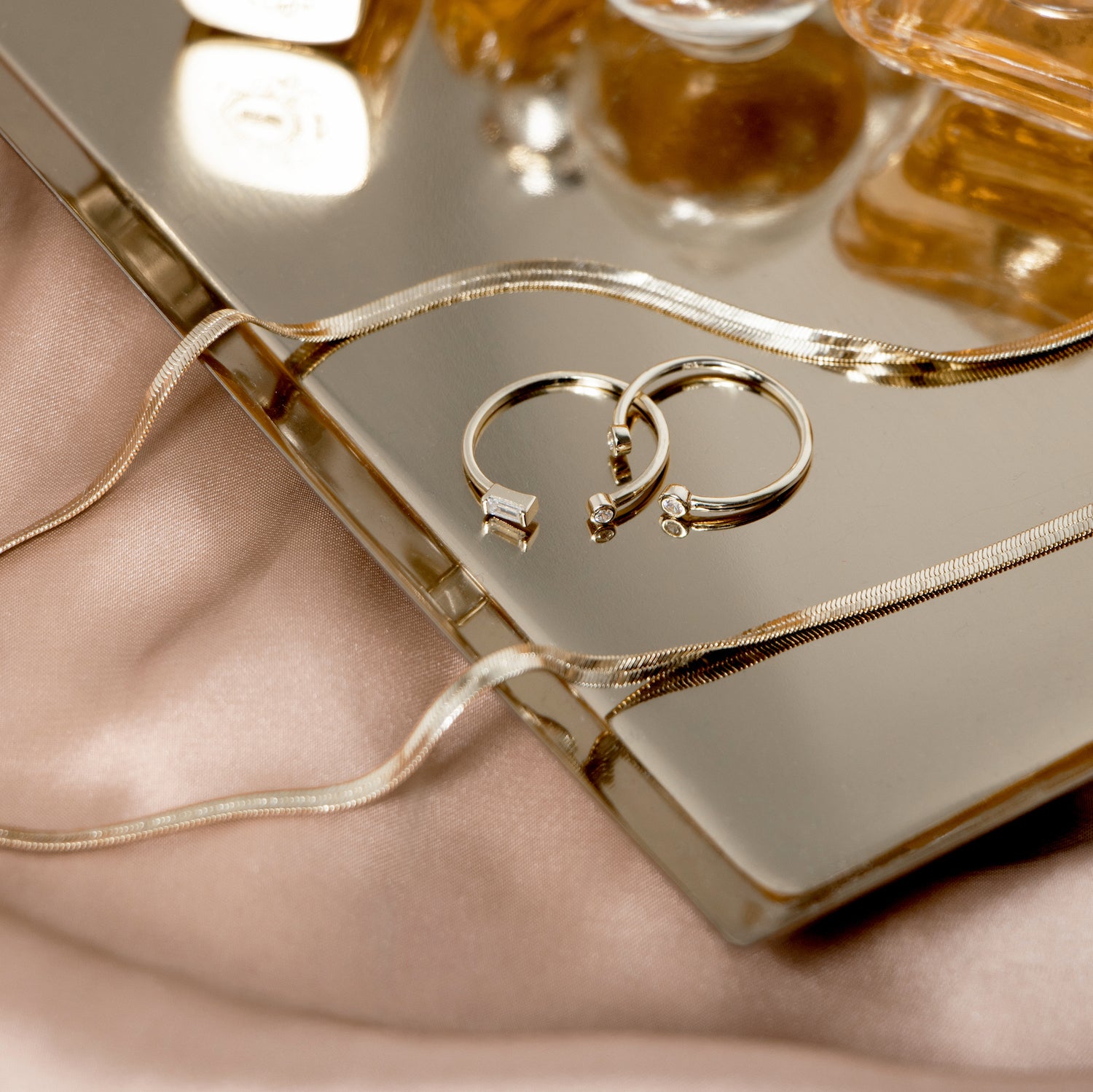 CHOCKER SHINE BAÑO DE ORO