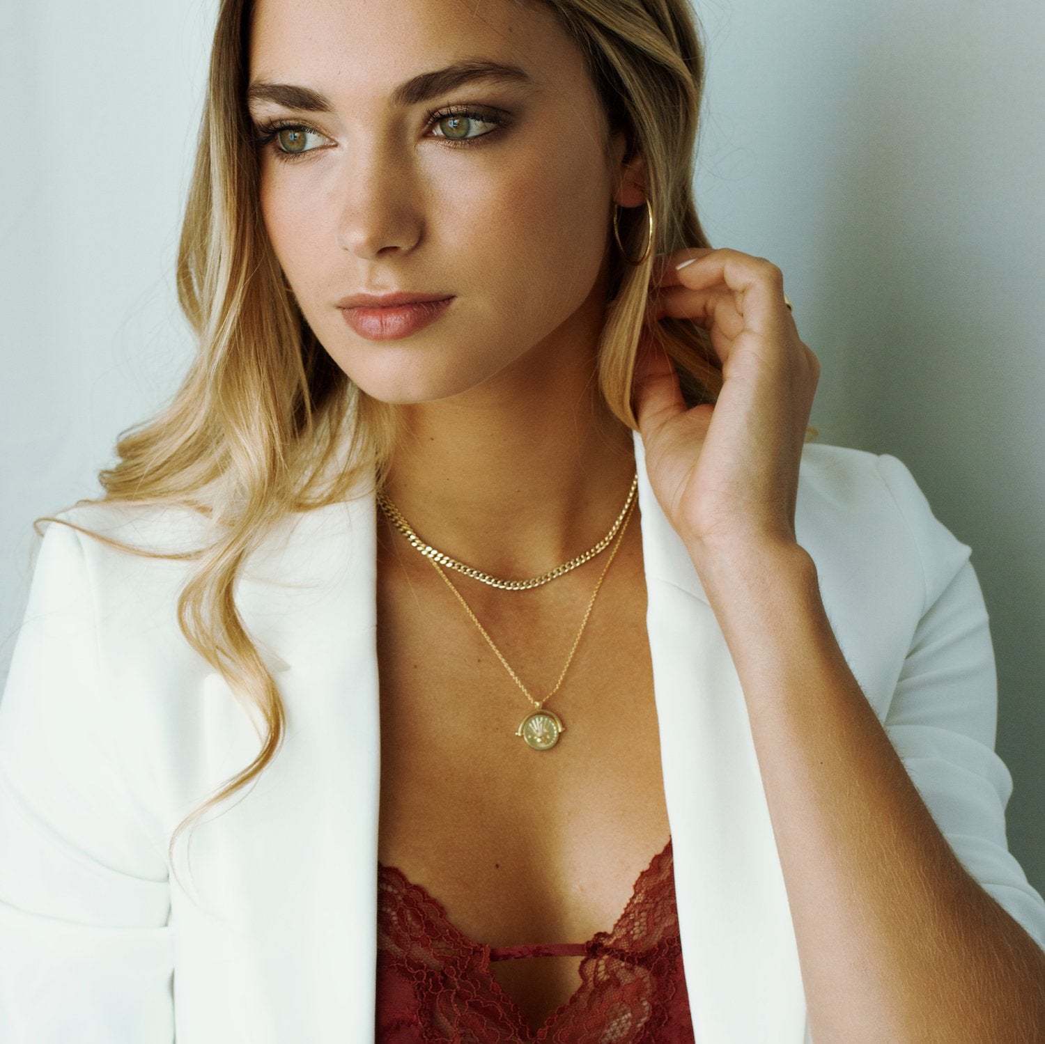 CHOCKER DROP BAÑO DE ORO