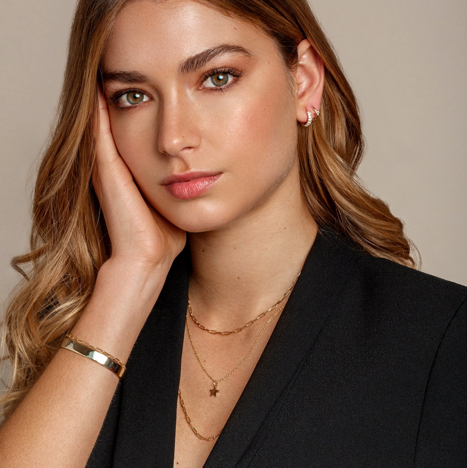 CHOCKER ADA BAÑO DE ORO